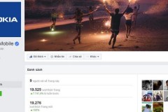 Fanpage Nokia Mobile đạt gần 20 ngàn lượt thích