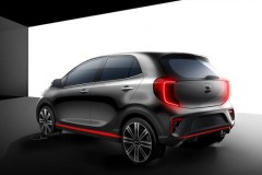 Kia Morning 2017 lộ diện với thiết kế mới