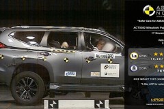 Mitsubishi Pajero Sport 2016 đạt tiêu chuẩn an toàn cao nhất Đông Nam Á