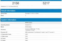 Nokia Z2 Plus có chip Snapdragon 820, RAM 4 GB lộ diện