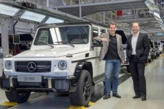 Sản lượng Mercedes G-Class lần đầu đạt 20.000 chiếc một năm