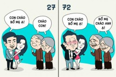 Tranh biếm họa về mối tình Ngọc Trinh và tỉ phú Hoàng Kiều khiến người xem cười lăn lộn