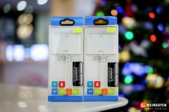 Trên tay Adapter Prolink: Cổng kết nối Type C, VGA, HDMI, phù hợp với Macbook mới