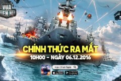 Vua Chiến Hạm chính thức ra mắt cùng loạt giftcode khủng