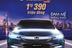 Honda thực hiện nhiều ưu đãi cho khách hàng mua Honda Odyssey và Honda Accord