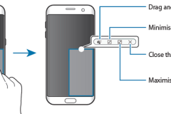 Hướng dẫn sử dụng chế độ Pop-up View trên Android Nougat của Galaxy S7/S7 Edge