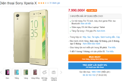 Sony Xperia X bất ngờ giảm giá sốc lên đến 2 triệu đồng nhân dịp Tết dương lịch