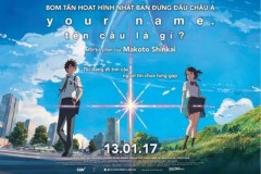 Anime Your Name thắng lớn bất ngờ tại thị trường Hàn Quốc