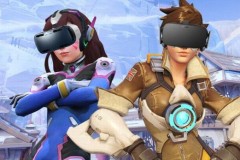 Bái phục trước hệ thống VR chơi game Overwatch của học sinh trung học tự làm