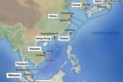 Cáp quang APG và AAG chưa khắc phục được thì tuyến Liên Á lại đứt trước Tết Nguyên Đán