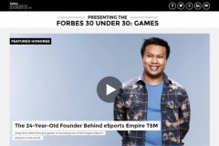 Cựu game thủ gốc Việt được tạp chí Forbes vinh danh