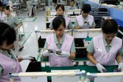 Đầu năm 2017, xuất khẩu điện thoại đạt 1,31 tỷ USD