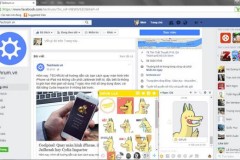 Hướng dẫn đưa chú Rồng Pikagon vào khung chat trên Facebook
