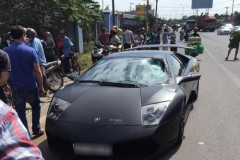 Lamborghini Murcielago SV hàng độc gây tai nạn chết người ở Đồng Nai