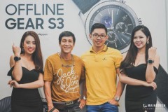 Mai Nguyên tổ chức offline và mở bán bộ đôi Samsung Gear S3 đầu tiên tại Việt Nam