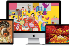 Mời bạn tải về bộ hình nền Tết âm lịch độc quyền của Apple