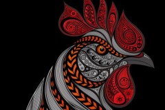 Mời tải về bộ ảnh chú gà lửa "Fire Rooster" cực chất chào năm Đinh Dậu 2017