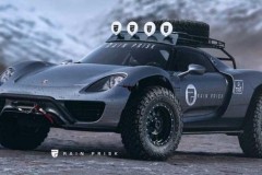 Porsche 918 Spyder biến thành siêu xe off-road
