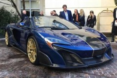 Siêu xe hàng độc McLaren 675LT Spider mạ vàng giá hơn 18 tỷ đồng