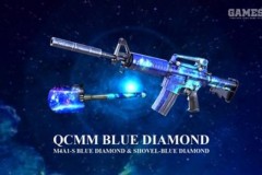 Xuất hiện vũ khí mới cực chất trong Đột Kích: Xẻng Thiên Hà - Blue Diamond Shovel