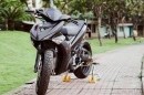 Yamaha Exciter 150 độ đầu NVX 'siêu độc' tại Việt Nam