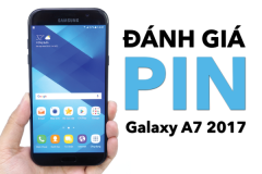 Đánh giá thời lượng pin Galaxy A7 2017: dùng cực “trâu”, sạc cực nhanh