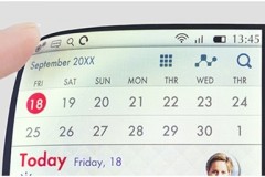 Màn hình uốn cong không còn là của riêng OLED