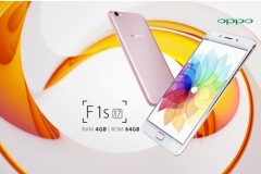 Smartphone Oppo F1s 2017 ra mắt chắc chắn sẽ là đối thủ đáng gờm của dòng Galaxy A 2017
