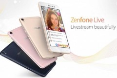 Asus trình làng smartphone chuyên livestream ZenFone Live