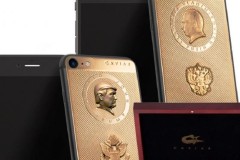 Phiên bản iPhone 7 mạ vàng kỷ niệm "mối tình" Trump - Putin