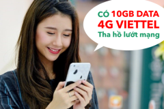 Bí kíp nhận 10GB Data 4G Viettel miễn phí 100%