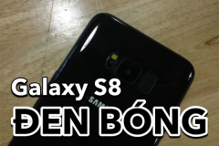 Galaxy S8 đen bóng khoe trọn đường cong trong bộ ảnh mới