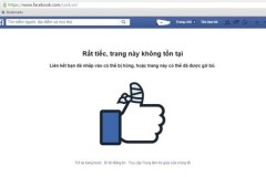 Hàng loạt trang Facebook tại Việt Nam bỗng nhiên biến mất