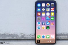 iPhone 8 có 2 viên pin, màn hình chiếm toàn mặt trước, camera kép dạng dọc