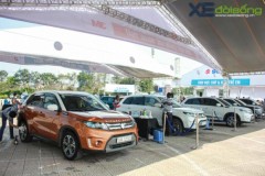 Gần trăm chiếc Suzuki Vitara cùng bảo dưỡng tập thể dịp cuối tuần ở Hà Nội