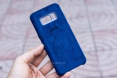Khui hộp và giới thiệu ốp lưng Samsung Alcantara dành cho Galaxy S8 | S8+