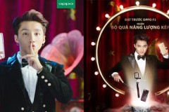 OPPO nhá hàng F3: Camera selfie kép, Sơn Tùng làm đại diện