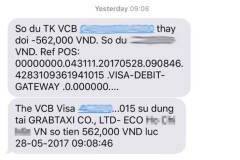 Chưa lên xe, khách hàng của GrabTaxi vẫn bị trừ tiền trong tài khoản