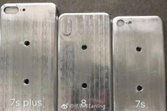 Hình ảnh rõ nét về thiết kế cả 3 chiếc iPhone 8, iPhone 7s và iPhone 7s Plus