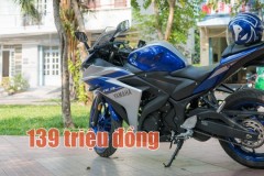 Yamaha YZF-R3 giảm giá 16 triệu, còn 139 triệu, chưa gồm phí ra biển số