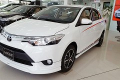Rò rỉ ảnh thực Toyota Vios TRD 2017 bản cao cấp