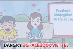 Đăng ký 3G Facebook Viettel, lướt Facebook không giới hạn data