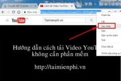 Cách tải nhạc từ Youtube về máy tính