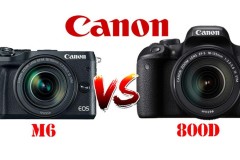 Canon 800D vs Canon M6: "gà nhà" đá nhau