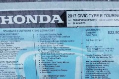 Honda Civic Type R 2017 lộ giá bán khởi điểm từ 770 triệu VNĐ tại Mỹ