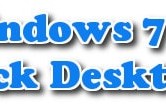 Khóa màn hình máy tính, khóa Desktop Windows 10, 8.1, 7 chỉ bằng một click