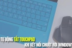 Cách tắt tự động Touchpad khi kết nối chuột rời Windows 10