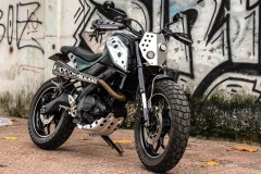 "Naked bike không đối thủ" Yamaha TFX 150 độ scrambler độc tại Sài Gòn