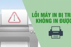 Cách khắc phục  lỗi máy in bị treo, không in được do kẹt giấy