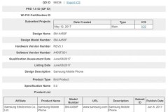 Galaxy A4 2017 bất ngờ xuất hiện với màn hình AMOLED 5 inch, RAM 3GB, ROM 32GB